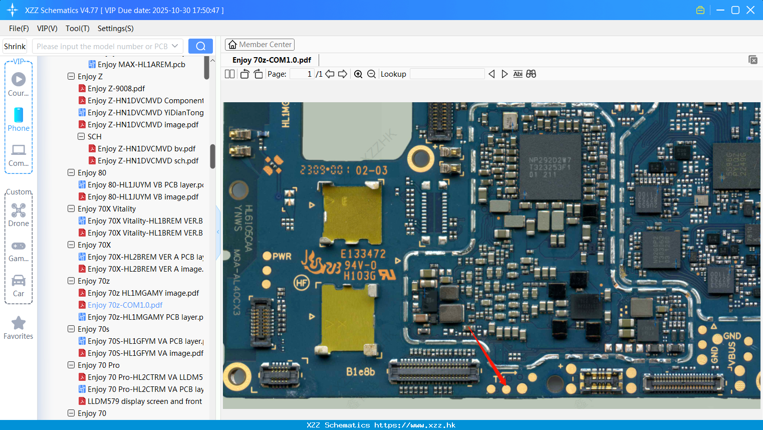 Huawei Enjoy 70z-COM1.0
